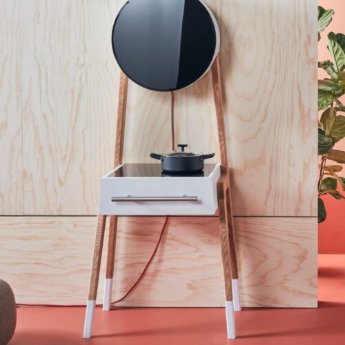 Bếp từ đôi kết hợp máy hút mùi Upscale CUCINOTTA di động 3 Hình ảnh bếp từ đôi kết hợp máy hút mùi Upscale CUCINOTTA