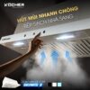 Hút mùi Köcher TURBO SERIES X - Máy hút mùi công suất lớn 2 Hút mùi Köcher TURBO SERIES X - Máy hút mùi công suất lớn