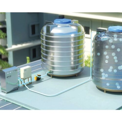 Bộ lọc thay thế Cleansui MPOE050E 4 Duong ong nuoc bo loc thay the cleansui mpoe050e 1