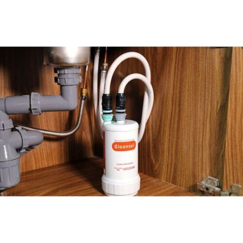 Thiết bị lọc nước dưới bồn rửa Cleansui EU101 6 Hinh anh thuc te thiet bi loc nuoc duoi bon rua cleansui eu101