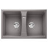 Chậu rửa chén Blanco LEXA 8 Alu Metallic 2 chau rua blanco lexa 8 alu metallic