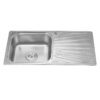 Chậu rửa bát inox 1 hố Gorlde GD-0288 2 chau rua chen bat gorlde gd 0288