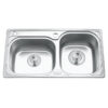 Chậu rửa bát inox 2 hố Gorlde GD-5302 2 chau rua chen bat gorlde gd 5302