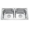 Chậu rửa bát inox 2 hố Gorlde GD-5406 2 chau rua chen bat gorlde gd 5406