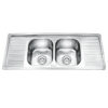 Chậu rửa bát inox 2 hố Gorlde GD-5426 2 chau rua chen bat gorlde gd 5426