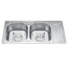 Chậu rửa bát inox 2 hố Gorlde GD-5505 1 chau rua chen bat gorlde gd 5505