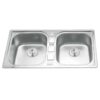 Chậu rửa bát inox 2 hố Gorlde GD-5612 1 chau rua chen bat gorlde gd 5612