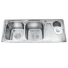 Chậu rửa bát inox 2 hố Gorlde GD-5803 1 chau rua chen bat gorlde gd 5803