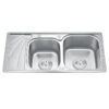Chậu rửa bát inox 2 hố Gorlde GD-9037 1 chau rua chen bat gorlde gd 9037