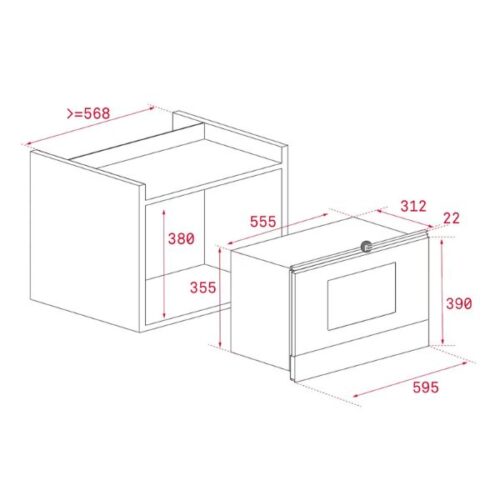 Lò vi sóng kết hợp nướng Teka ML 8220 BIS 3 lo vi song ket hop nuong teka ml 8220 bis 1