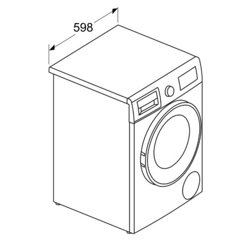 Máy giặt sấy Bosch WNA14400SG 10 may giat ket hop say quan ao bosch wna14400sg 8