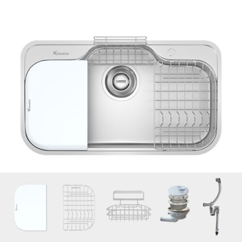 phu kien chau rua bat inox 1 ho konox tari 9051sr 1