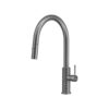 Vòi rửa bát nóng lạnh Konox Venice Gun Metal có dây rút 1 voi rua bat day rut venice gun metal