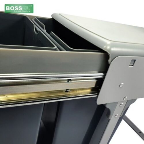 Thùng rác đôi âm tủ gắn cánh BossEU BS1300R 4 Anh thuc thung rac doi am tu gan canh bosseu bs1300r
