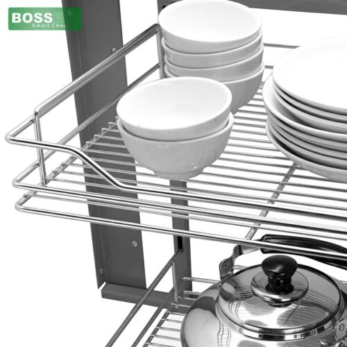 Giá góc liên hoàn inox 304 nan dẹt cao cấp BossEU BS304.900R 3 Ke gia goc lien hoan inox 304 nan det cao cap bosseu bs304 900r