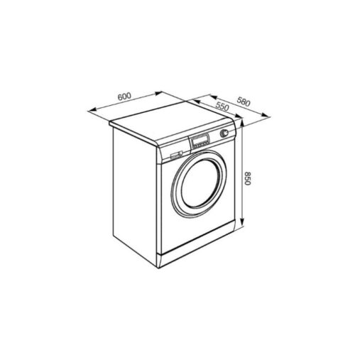 Máy giặt sấy Hafele Smeg LSF147E 536.94.567 3 Kich thuoc may giat say hafele smeg lsf147e 536 94 567