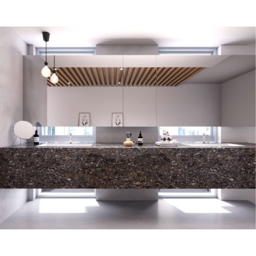 Đá nhân tạo Vicostone Cosmic Black BQ9427 4 Ảnh đá nhân tạo Vicostone Cosmic Black BQ9427