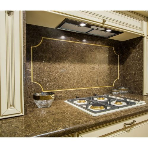 Ảnh đá nhân tạo Vicostone Dark Emparador BQ8560