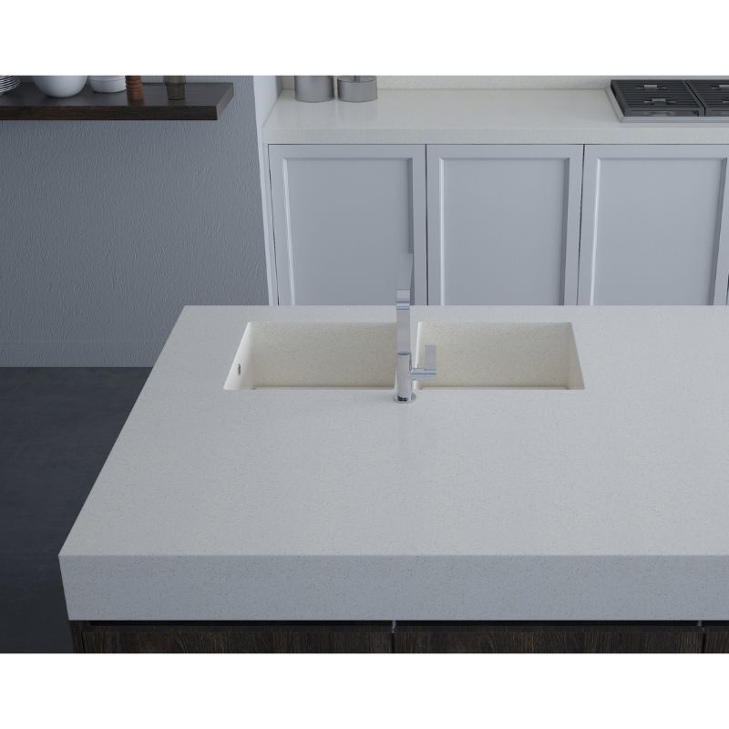 Ảnh đá nhân tạo Vicostone Galaxy White BQ300 Ảnh đá nhân tạo Vicostone Galaxy White BQ300
