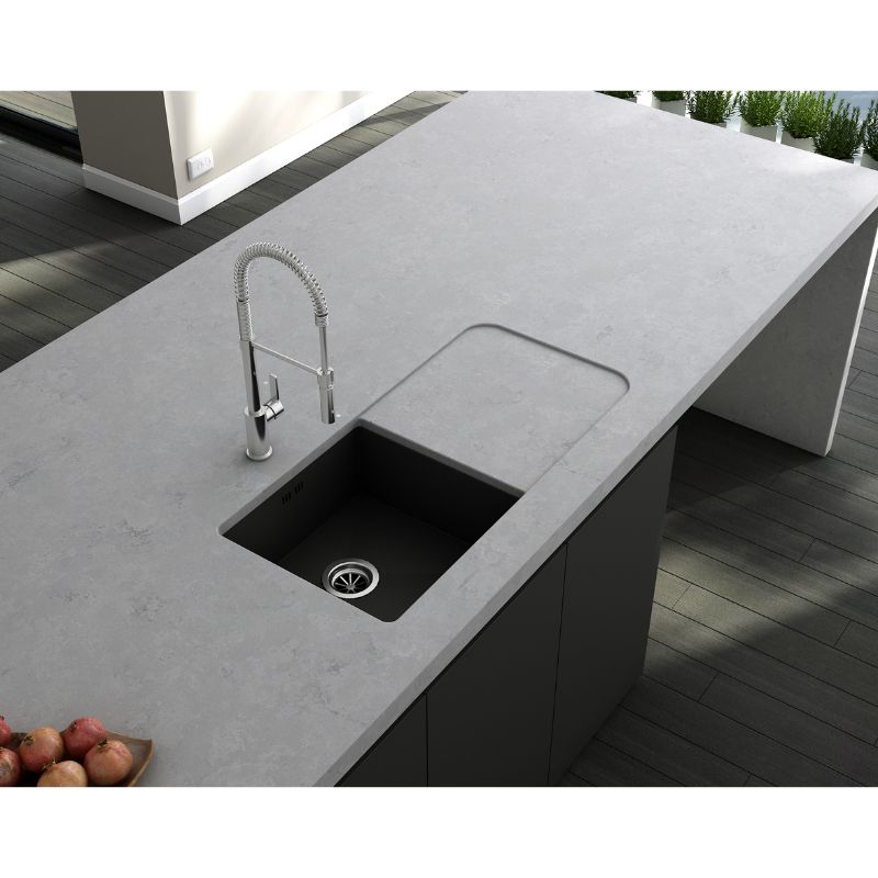 Ảnh thực tế đá nhân tạo Vicostone Concreto BQ8860 Ảnh thực tế đá nhân tạo Vicostone Concreto BQ8860