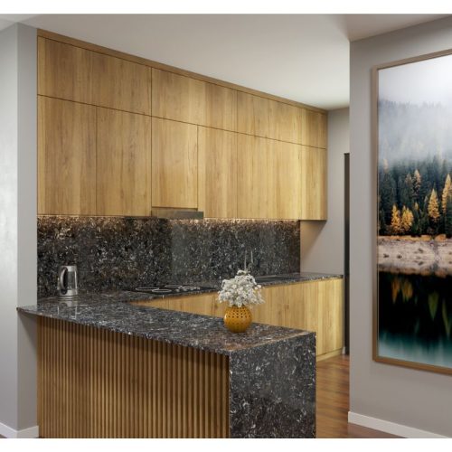 Đá nhân tạo Vicostone Cosmic Black BQ9427 3 Ảnh thực tế đá nhân tạo Vicostone Cosmic Black BQ9427