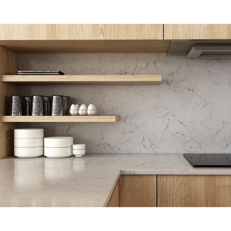 Ảnh thực tế đá nhân tạo Vicostone Valley White BQ2600 Ảnh thực tế đá nhân tạo Vicostone Valley White BQ2600