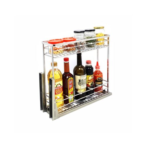 Giá gia vị inox 304 nan dẹt BossEU BS304.120GS 3 anh thuc te gia gia vi inox 304 nan det bosseu bs304.120gs