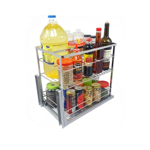 Giá gia vị inox 304 nan dẹt BossEU BS304.135GS 4 anh thuc te gia gia vi inox 304 nan det bosseu bs304.135gs