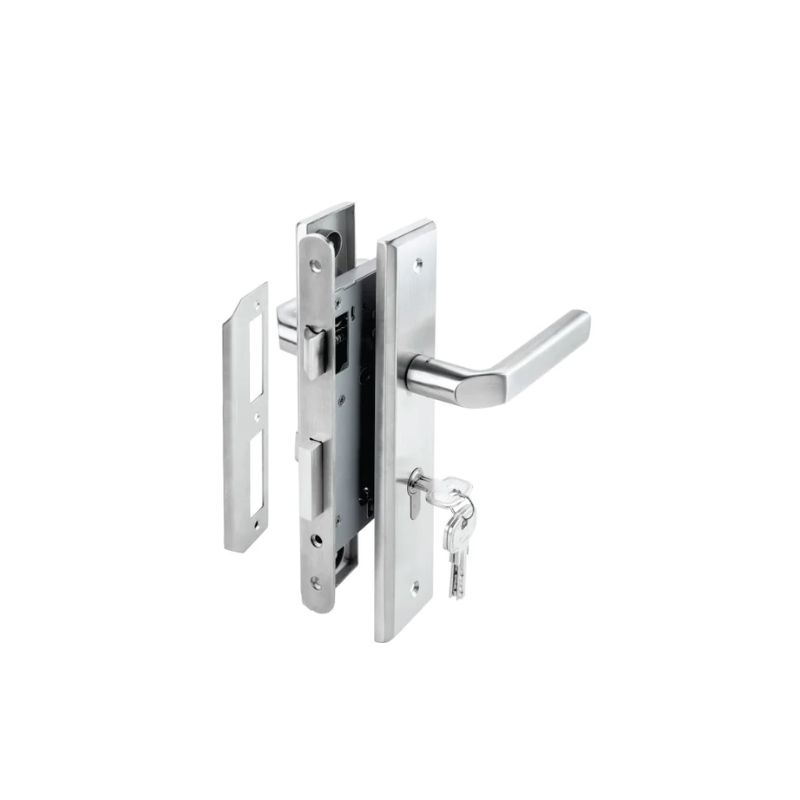 Bộ tay nắm gạt để dài 260x54x10mm Hafele DIY 499.62.501 Bộ tay nắm gạt để dài 260x54x10mm Hafele DIY 499.62.501