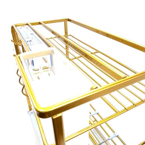 Giá dao thớt nan dẹt mạ Nano vàng BossEU BS301.300D 4 chi tiet gia dao thot nan det ma nano vang bosseu bs301 300d