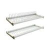 Giá bát đĩa cố định inox mạ crom BossEU BS1170C 1 gia bat dia co dinh inox ma crom bosseu bs1170c