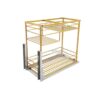 Giá gia vị inox 304 nan dẹt BossEU BS301.130G 1 gia gia vi inox 304 nan det bosseu bs301 130g