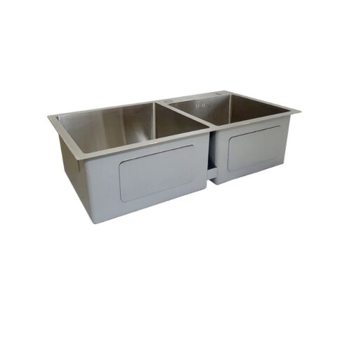 Chậu rửa bát inox 2 hố BossEU BS201.7843CL1 3 hinh anh chau rua bat inox 2 ho bosseu bs201.7843cl1