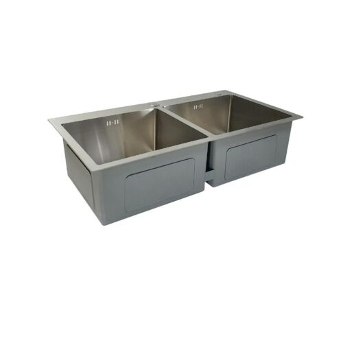 Chậu rửa bát inox 2 hố BossEU BS304.8245CS2 3 hinh anh chau rua bat inox 2 ho bosseu bs304.8245cs2