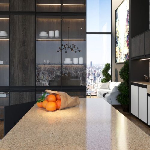 Đá nhân tạo Vicostone Champagne BQ2030 3 Hình ảnh đá nhân tạo Vicostone Champagne BQ2030