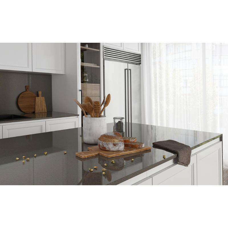 Hình ảnh đá nhân tạo Vicostone Twilight Grey BS250 Hình ảnh đá nhân tạo Vicostone Twilight Grey BS250