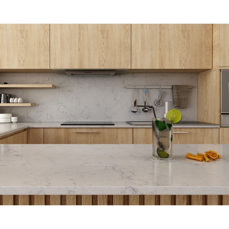 Hình ảnh đá nhân tạo Vicostone Valley White BQ2600 Hình ảnh đá nhân tạo Vicostone Valley White BQ2600