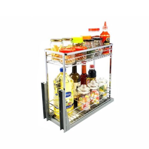 Giá gia vị inox 304 nan dẹt BossEU BS125G 3 hinh anh gia gia vi inox 304 nan det bosseu bs125g