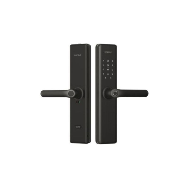 Khóa điện tử Hafele DL7600 đen không pin 912.20.237 Khóa điện tử Hafele DL7600 đen không pin 912.20.237
