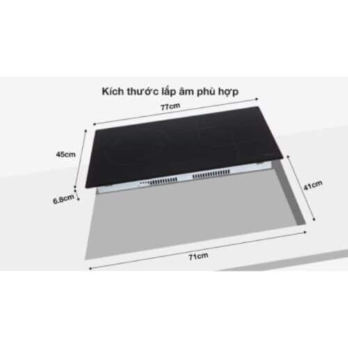 Bếp điện từ 3 vùng nấu Hafele HC-M773D 536.61.705 4 kich thuoc bep dien tu 3 vung nau hafele hc m773d 536 61 705