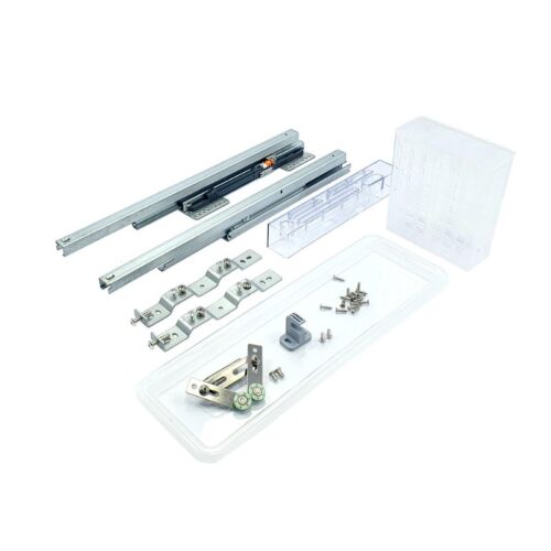 Giá dao thớt inox mạ crom BossEU BS200D 4 ray truot gia dao thot inox ma crom bosseu bs200d