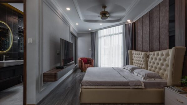 Ps Interior Design Nhà Phố Sở Hữu Không Gian Nội Thất Tối Giản 12 Công trình thực tế ứng dụng vật liệu Gỗ An Cường được thiết kế & thi công bởi PS Interior Design