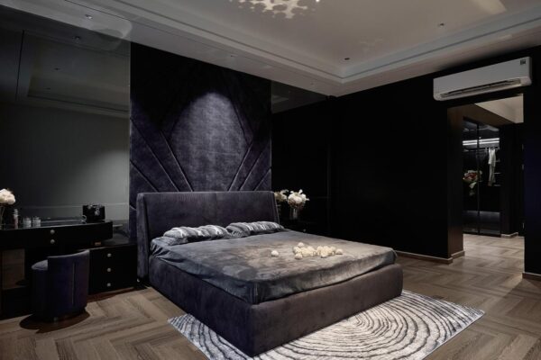 Nhà Phố Tone Màu Tối 9design Hiện Đại 13 Công trình thực tế ứng dụng vật liệu Gỗ An Cường được thiết kế & thi công bởi 9Design