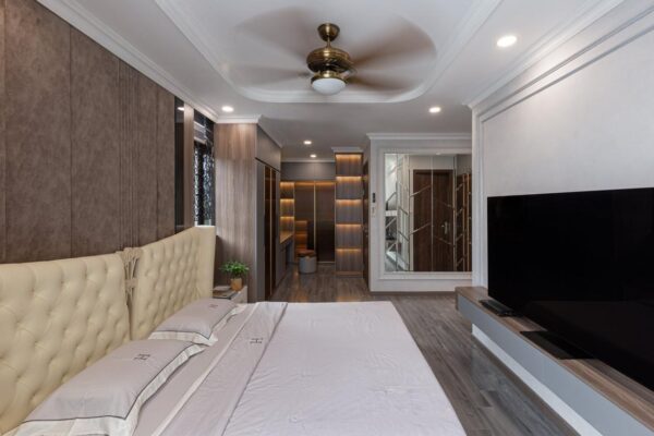 Ps Interior Design Nhà Phố Sở Hữu Không Gian Nội Thất Tối Giản 14 Công trình thực tế ứng dụng vật liệu Gỗ An Cường được thiết kế & thi công bởi PS Interior Design