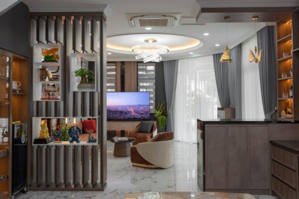 Ps Interior Design Nhà Phố Sở Hữu Không Gian Nội Thất Tối Giản 5 Công trình thực tế ứng dụng vật liệu Gỗ An Cường được thiết kế & thi công bởi PS Interior Design