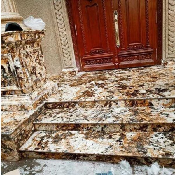 Ảnh đá ốp mặt tiền ĐOMT-Birch gold Ảnh đá ốp mặt tiền ĐOMT-Birch gold