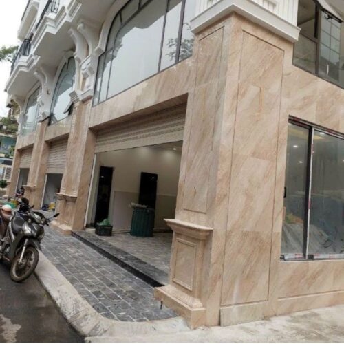 Đá ốp mặt tiền ĐOMT-Vân Gỗ Ý 3 Ảnh đá ốp mặt tiền ĐOMT-Vân Gỗ Ý