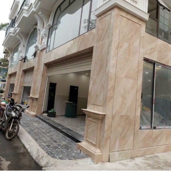 Ảnh đá ốp mặt tiền ĐOMT-Vân Gỗ Ý Ảnh đá ốp mặt tiền ĐOMT-Vân Gỗ Ý
