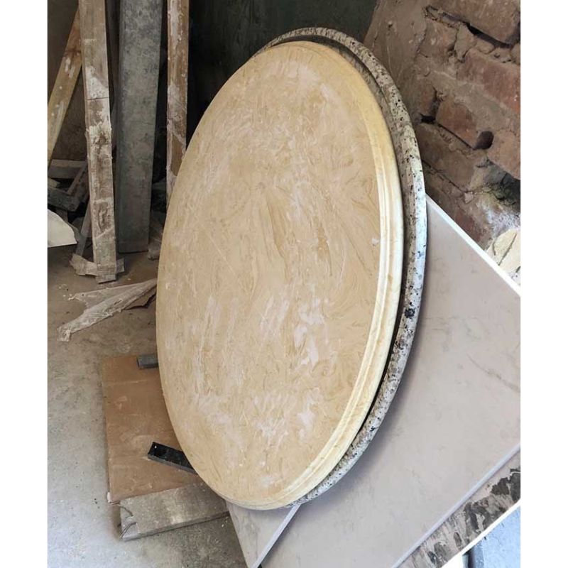 Bàn đá nhân tạo Bàn tròn Bàn đá nhân tạo Bàn tròn