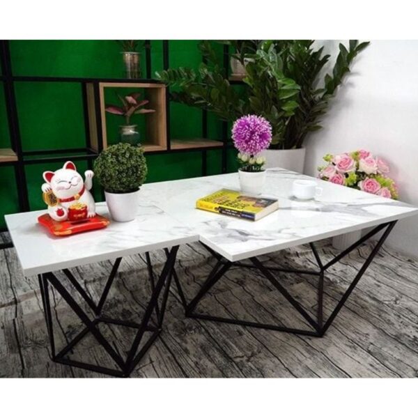 Bàn trà đá nung kết nhân tạo Bàn trà đá nung kết nhân tạo